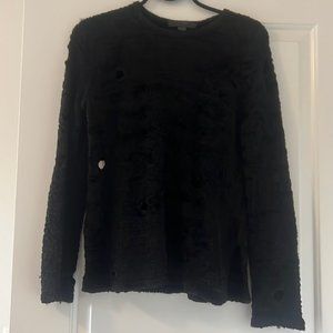 Alexander wang main line Chaneal distressed sweater